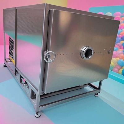 Máquina de secado por congelación comercial de caramelos Secado por congelación a gran escala para confecciones