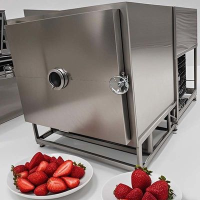 Liofilante industrial para diversos alimentos.