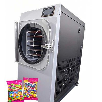 Máquina de secador de congelación de caramelos de trabajo pesado secador de congelación pequeño para caramelos con cámara de acero inoxidable