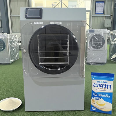 Máquina liofilizadora de caramelos pequeña con bajo nivel de ruido equipada con sistema de refrigeración