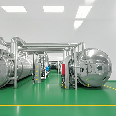 Máquina de deshidratación comercial para alimentos industriales con secador de congelación de 500 kg