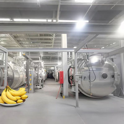 Unidad industrial de liofilización con liofilizador de acero inoxidable de 500 kg, certificado CE