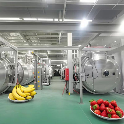 Liofilizador pesado de 500 kg Secador de congelación industrial para frutas / verduras / café / mariscos