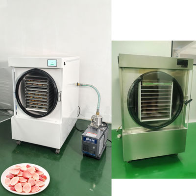 Liofilizador doméstico con bomba de vacío Baosi de dos etapas y carcasa de acero inoxidable SUS304