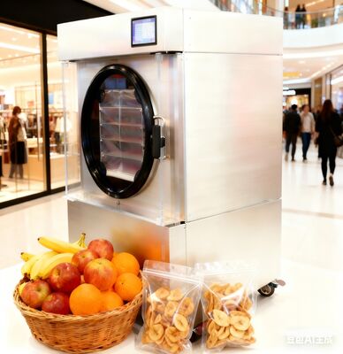 Poseer una secadora de congelación Ahorrar dinero Reducir el desperdicio Hacer ingredientes gourmet Llamada directa a la acción con beneficios financieros y de estilo de vida clave