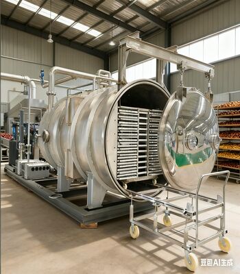 Secador de congelación de 200 kg de alto rendimiento: maximizar el ROI para la producción farmacéutica comercial de alimentos