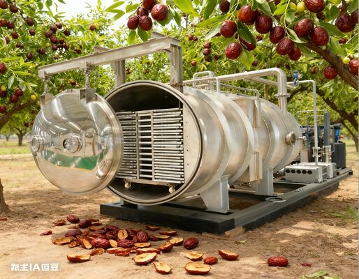 Secado de precisión con liofilizadores industriales para ingredientes de alto valor Procesamiento por contrato a granel