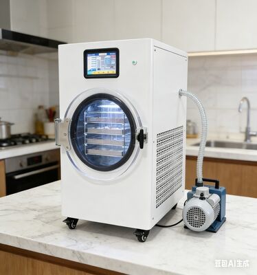 La cocina inteligente es esencial! La secadora de congelación de la mesa crea alimentos de campamento duraderos y bocadillos crujientes