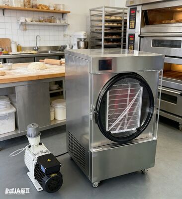 Máquina liofilizadora de sobremesa: Ciclos de secado rápidos, Modo de ahorro de energía – Ideal para jardines, pequeños lotes y proyectos de comida caseros