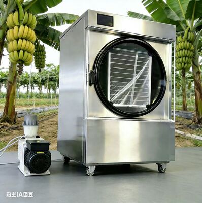 La máquina del tiempo de su cocina: Preserva los sabores de temporada durante todo el año Secador de congelación compacto para familia, excursionistas y preparadores