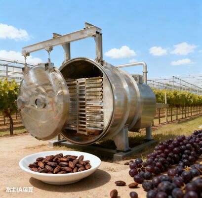 ¡Reduce los costos laborales, aumenta la producción! La máquina de secador de congelación de alimentos a gran escala cuenta con ciclos automatizados, tiempos de secado rápidos, bajo mantenimiento y un diseño industrial robusto