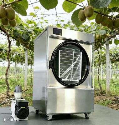 Del jardín a la despensa, frescura sellada. Nuestra secadora de congelación pequeña y fácil de usar mantiene el color, el sabor y los nutrientes intactos hasta por 25 años.