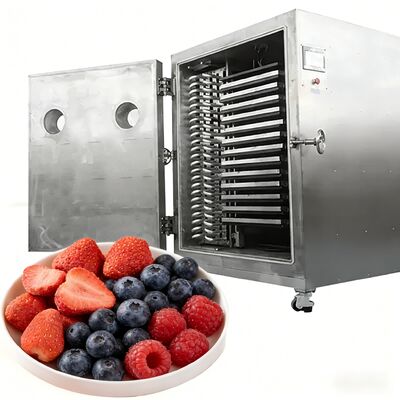 Sistema de control PLC Secador de congelación industrial con tiempo de secado de 20 a 24 horas Diseñado para secado de alimentos farmacéuticos y químicos