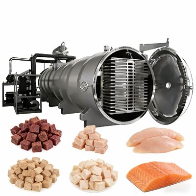 Máquina liofilizadora de vacío de 200KW de potencia nominal con tecnología de vacío avanzada que garantiza productos liofilizados en cada lote