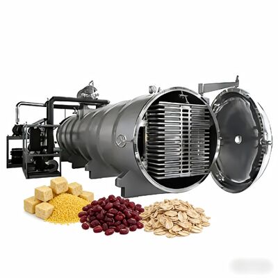 Unidad de refrigeración BITZER o Leybold Secador de congelación 220V 380V 3PH Fuente de alimentación ideal para alimentos farmacéuticos y necesidades de procesamiento químico