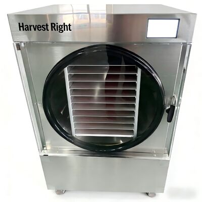 Liofilizadora doméstica de 50 dB que proporciona una capacidad de 20 a 25 kg y un ciclo de liofilización de 24 a 30 horas, diseñada para el hogar