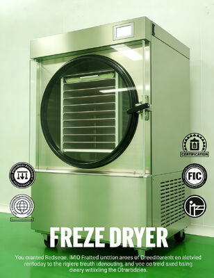 20 a 25 kg de capacidad Secador de congelación para el hogar con pantalla LCD 3600W de potencia Ideal para la conservación y deshidratación de alimentos en el hogar