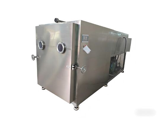 Secador de congelación de alimentos a vacío de voltaje personalizado que utiliza métodos de calefacción eléctrica y enfriamiento por aire diseñados para procesos de conservación de alimentos