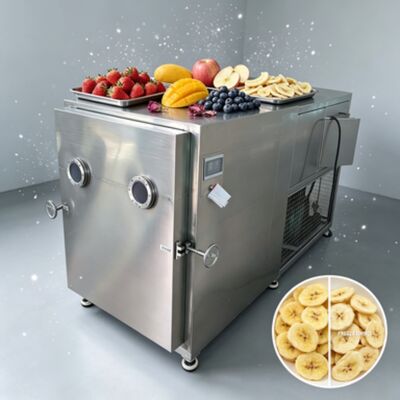 Secador industrial de congelación por calentamiento eléctrico, sistema de refrigeración por agua, tiempo de secado de 20 a 24 horas, adecuado para producción a gran escala
