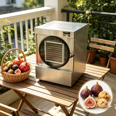 Rango de temperatura de menos 50 grados Celsius a más 90 grados Celsius Secador de congelación casero con pantalla LCD Apto para la conservación de alimentos y laboratorio