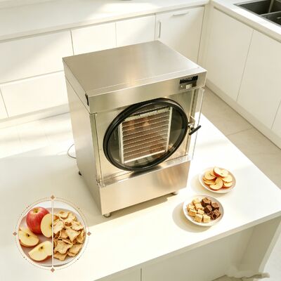 215 kg Secador de congelación para el hogar Funcionamiento silencioso Nivel de ruido inferior a 50 dB Ideal para la conservación de alimentos y almacenamiento a largo plazo