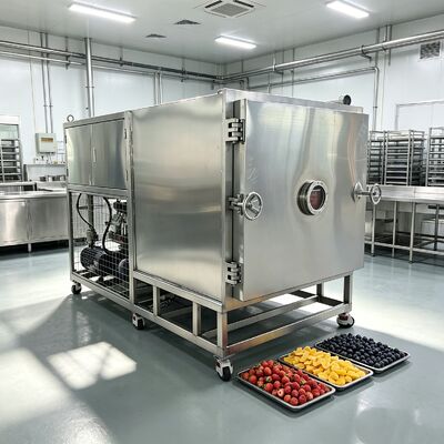 Control PLC Seca congeladora de verduras 1600Kg Máquina de gran capacidad Ideal para procesos comerciales de conservación de verduras