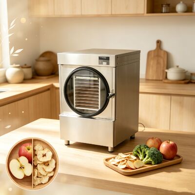 Liofilizador pequeño mediano de 3600 W diseñado para cumplir con los requisitos de liofilización de laboratorios farmacéuticos y de la industria alimentaria