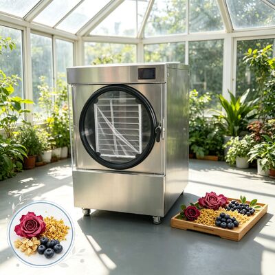 Secador de congelación doméstico de 3600W con sistema de refrigeración Danfoss Compresor perfecto para la conservación de alimentos y valor nutricional en el hogar